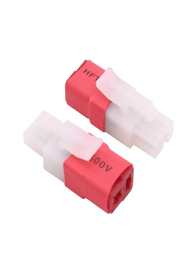 OliRC 4pcs Compatible with Tamiya to T-Plug Style Male Female RC Connector Adapter(C162-4) - Image 2